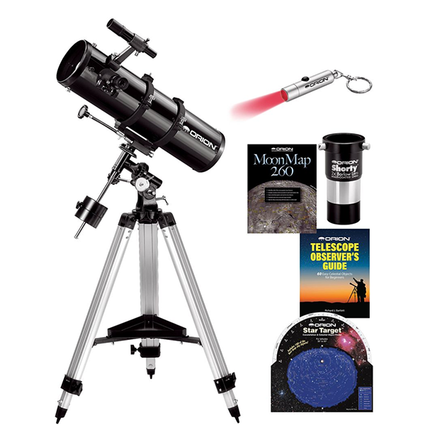SpaceProbe 130ST Equatorial f/5 Newtonian Reflecting Telescope Kit