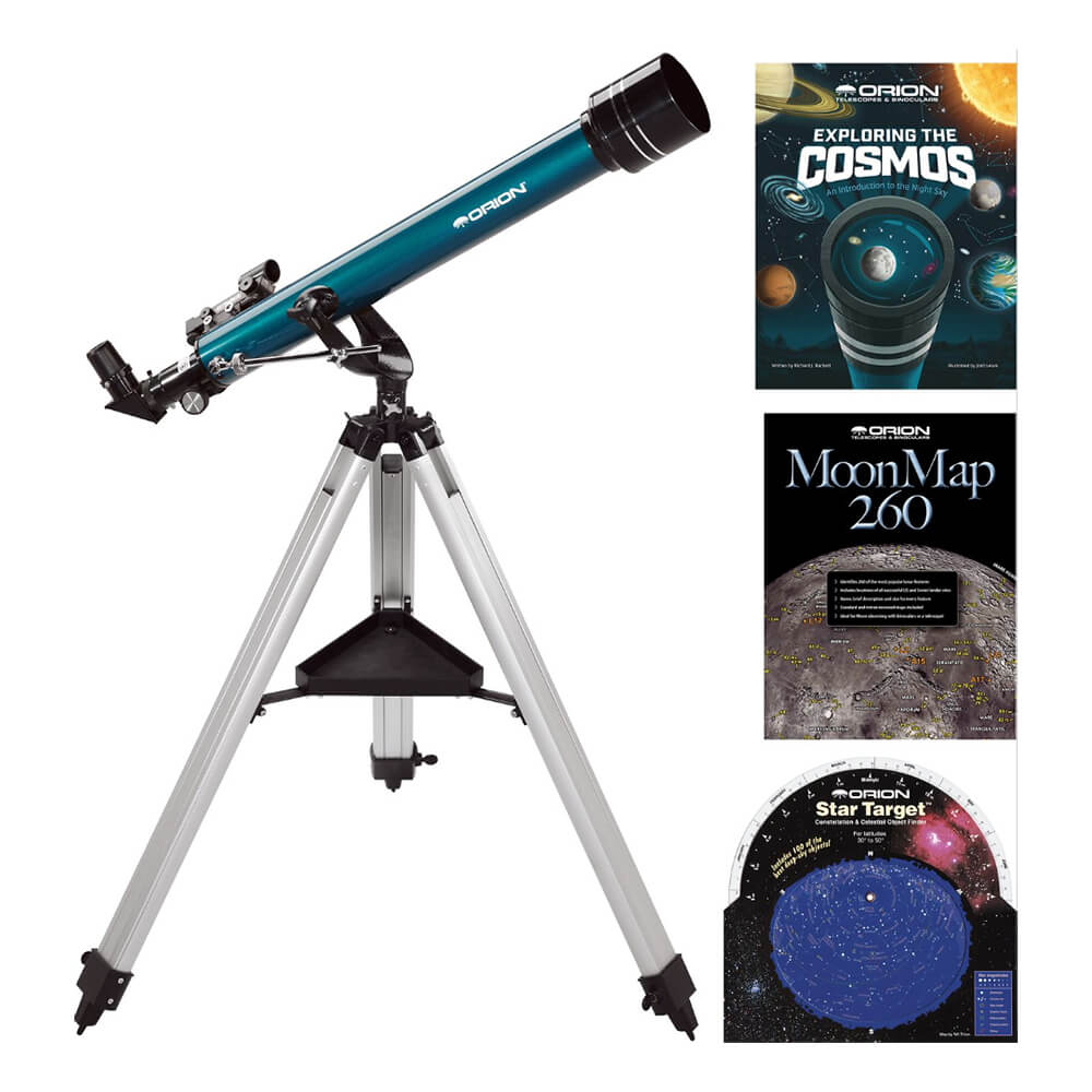 Observer II 60mm f/11.7 Doublet Refracting Telescope Kids Kit