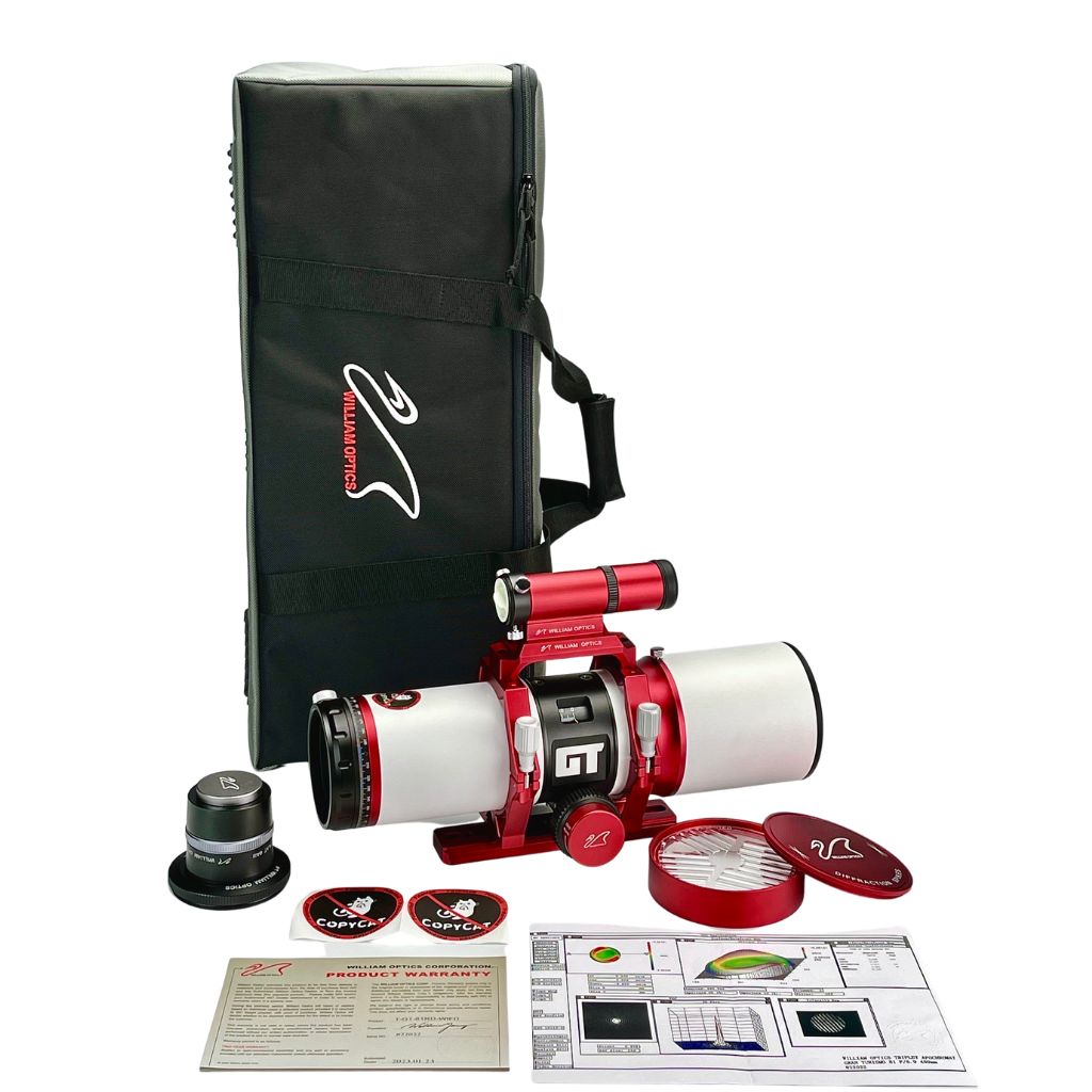 Gran Turismo 81 APO w/ Internal Focus Design, Field Flattener & UniGuide