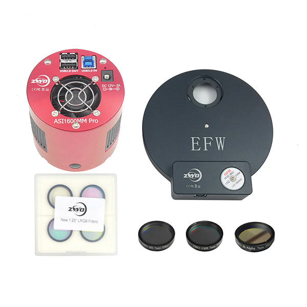 ASI1600MM Pro 1.25" CMOS Camera Kit