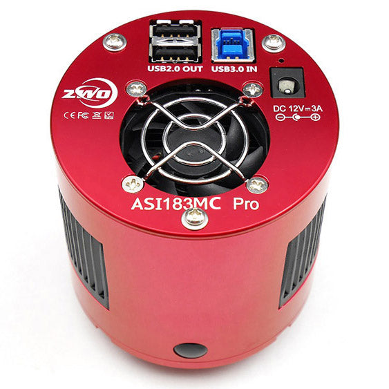 ASI183MC Pro Cooled Color CMOS Astrophotography Camera