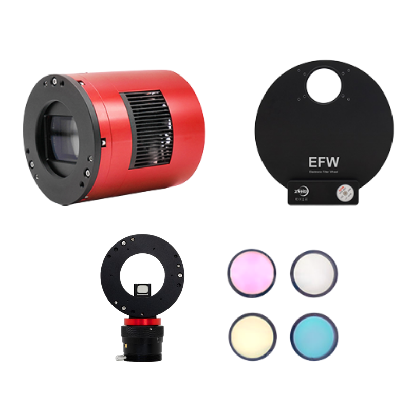 ASI6200MM Pro Cooled Monochrome Camera Imaging Package - -ASI6200MMP-K1