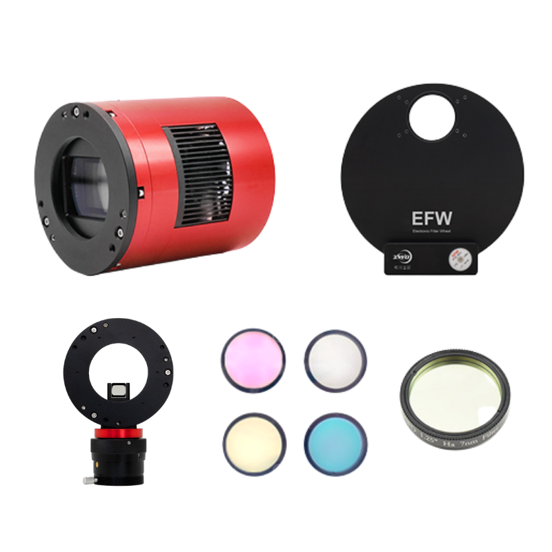ASI6200MM Pro Cooled Monochrome Camera Advanced Package - -ASI6200MMP-K2